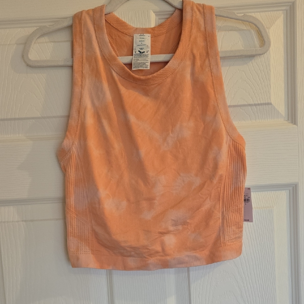Women's Seamless Tank Semi Cropped Large Old Navy